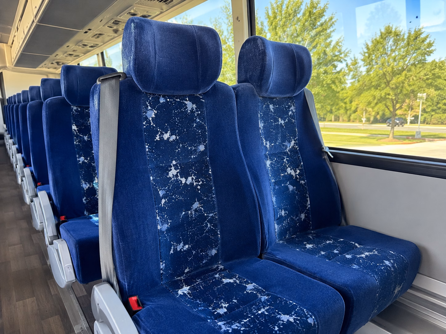 taylor charter bus interior