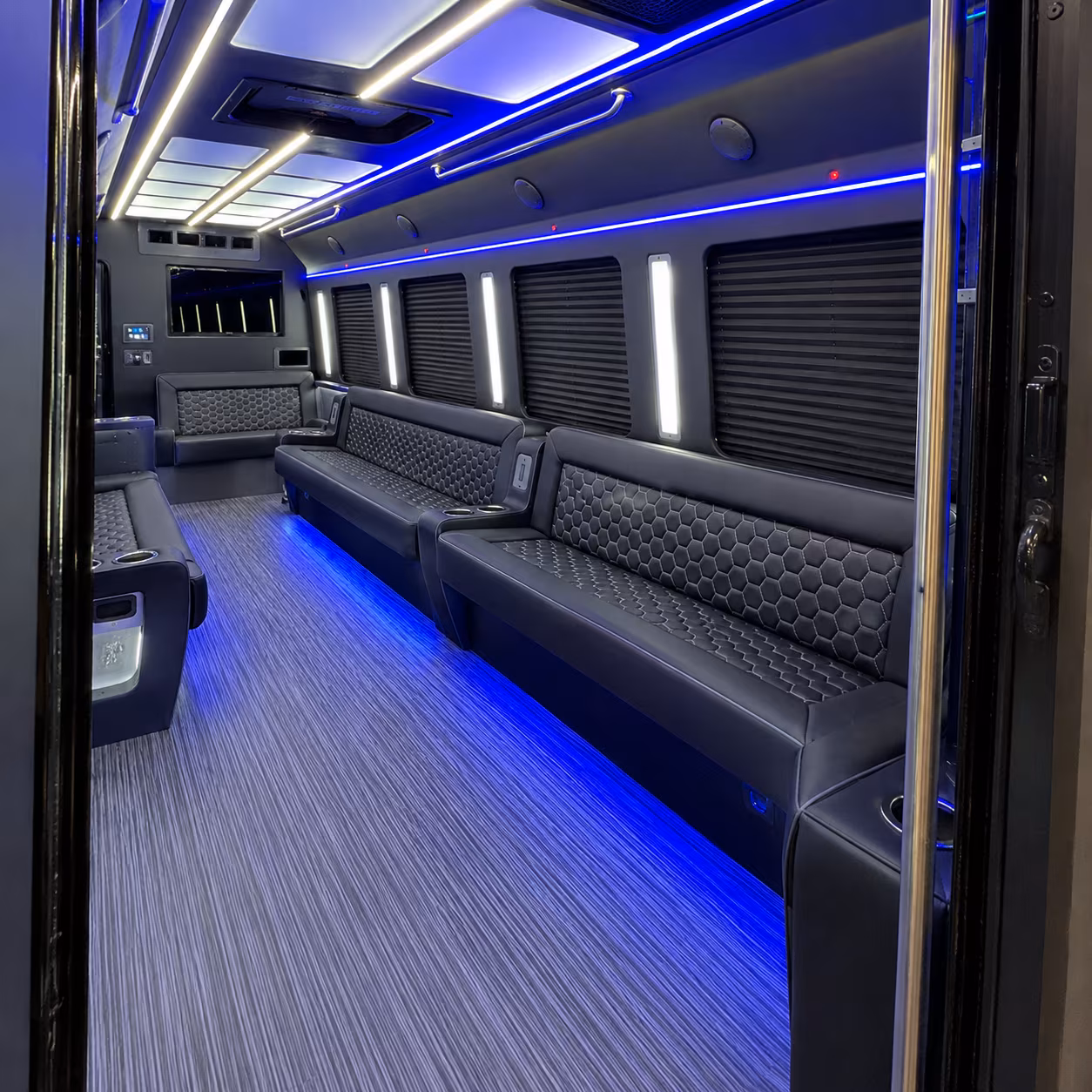 taylor party bus rentals inside